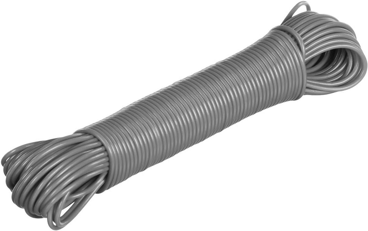 Stevige waslijn 20 meter - Polypropyleen en PVC drooglijn