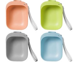 4 stuks Waterfles voor huisdieren - drinkbeker voor buiten - draagbare drinkdispenser voor honden - hondenproduct