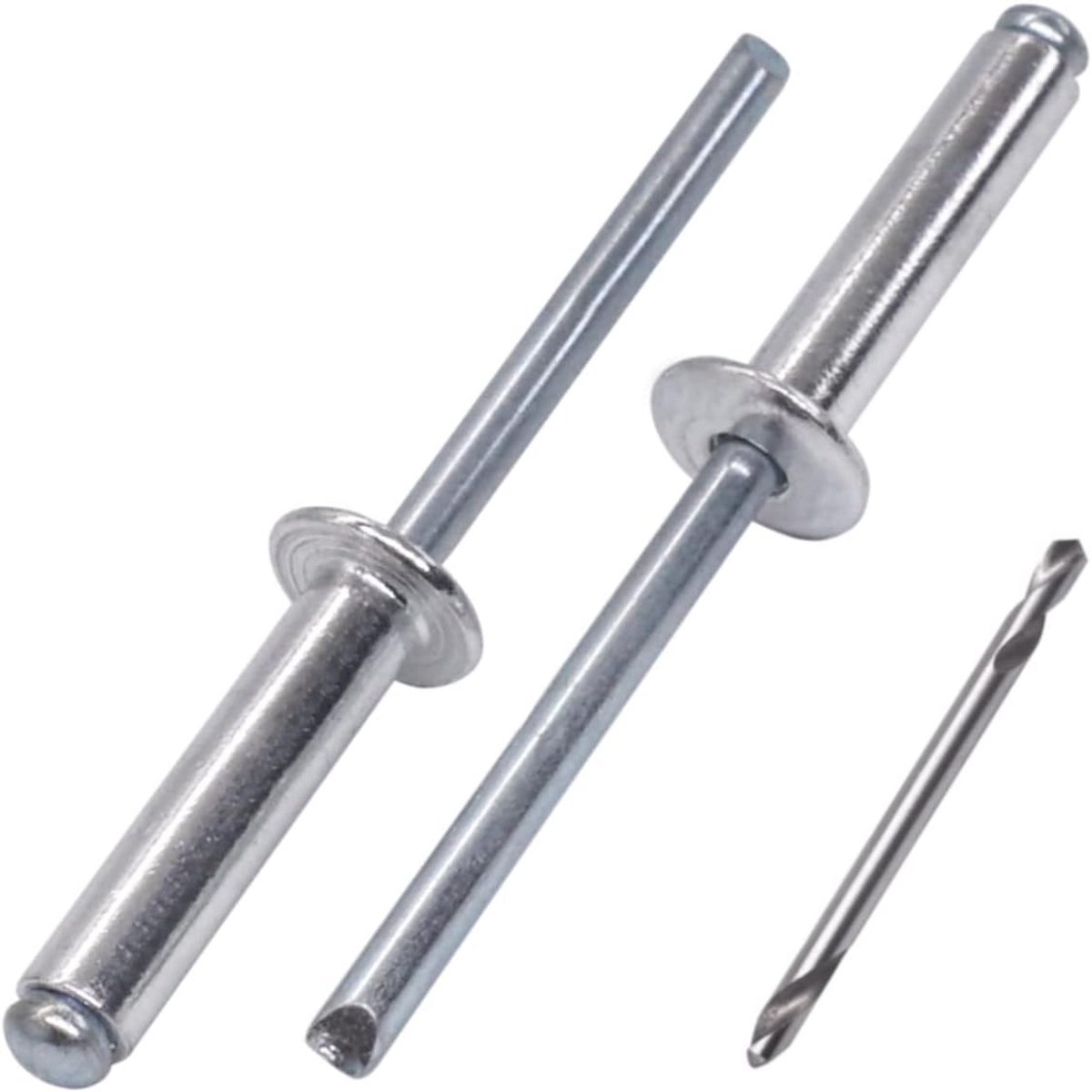 Blindklinknagels Verzinkt Staal 4,8 x 24 mm met Koepelkop (60 Stuks)