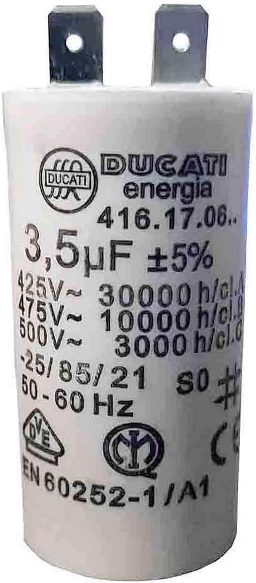 Condensator 3.5uF voor Verwarming Minor 1-4 Onderdeel