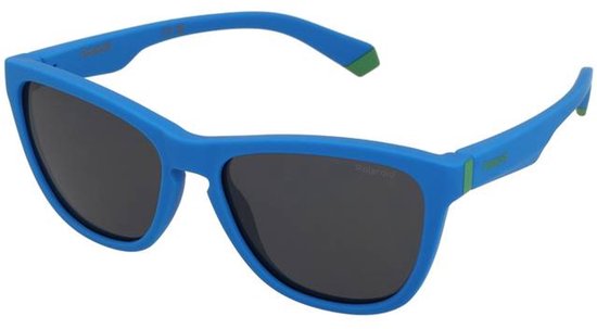 Polaroid Kinderen PLD 8056/S Matte blue 49/14/130 JUNIOR Zonnebrillen — afbeelding 3