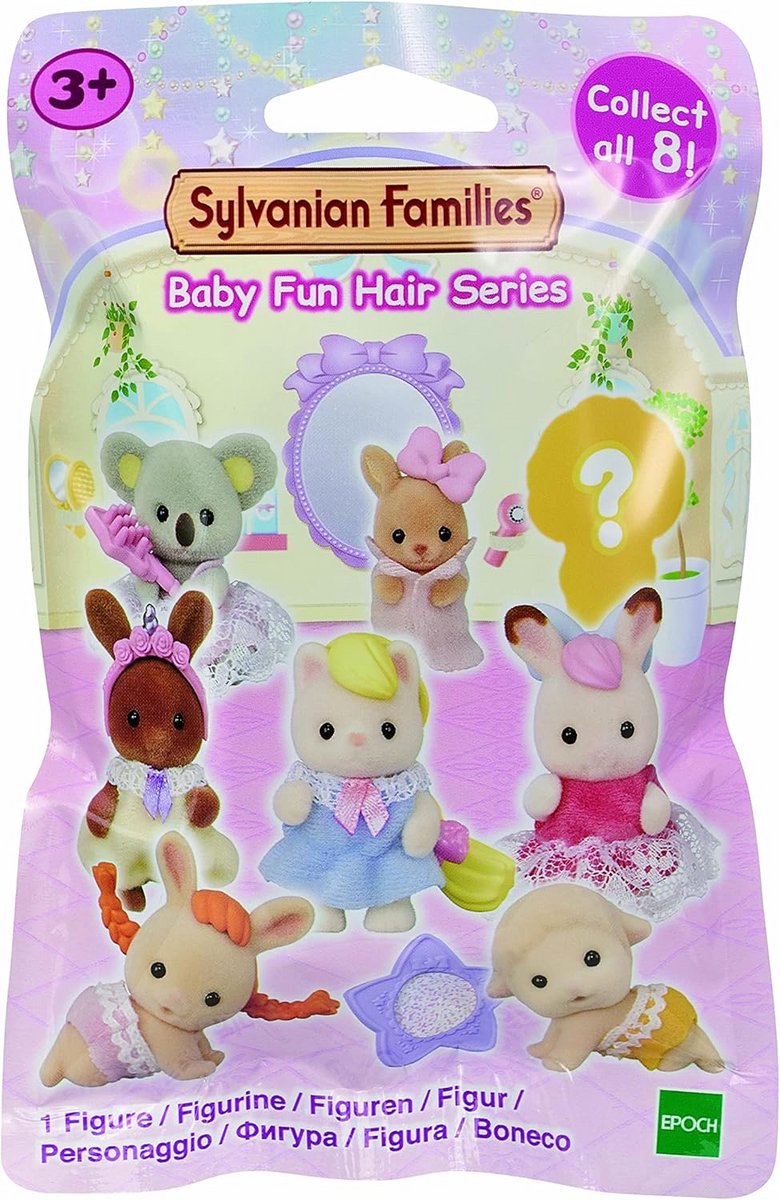 Verrassingsfiguur Babytasje met Accessoire