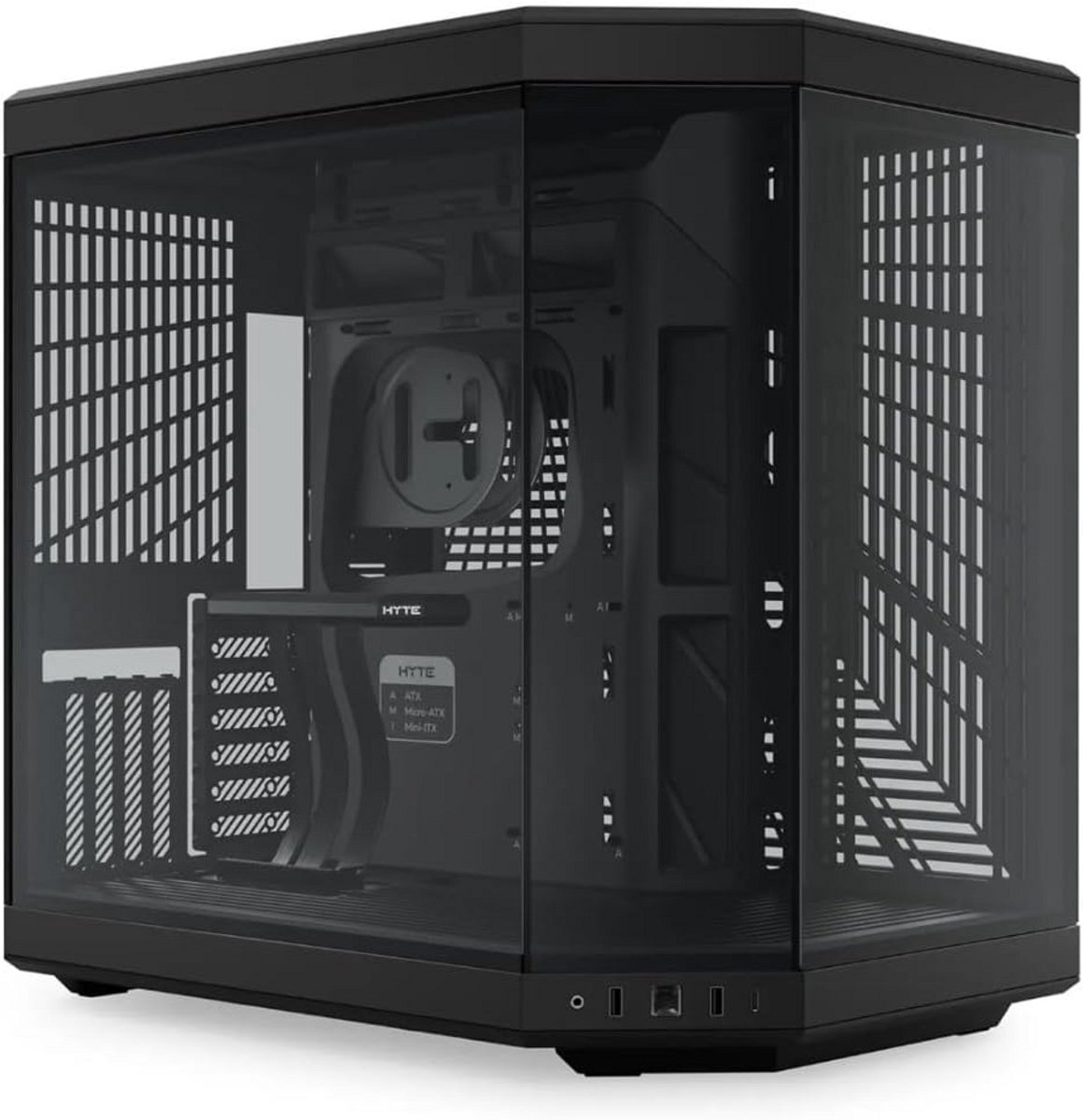 Mid Tower PC Behuizing Zwart E-ATX ATX M-ATX M-ITX