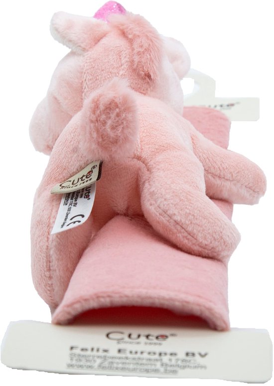 Cute since 1999 - Gordelhoes kind - Eenhoorn gordelbeschermer kind - gordelhoezen voor auto en autostoel - 27cm x 6 cm van Merkloos — afbeelding 5