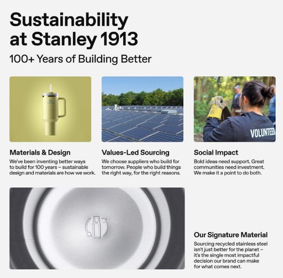 STANLEY Quencher H2.0 Tumbler 20 oz - Lilac - RVS Drinkbeker met Handvat & Rietje - 3-Stand Flowstate Deksel - Reisbeker - Cup Holder Compatibel - Geïsoleerd & BPA-Vrij — afbeelding 4