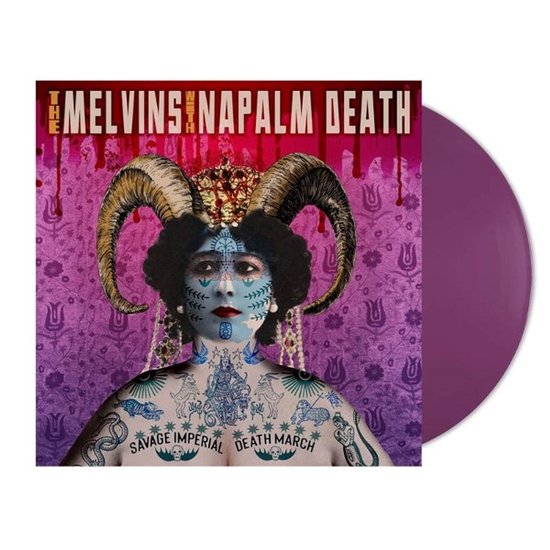 Melvins & Napalm Death - Savage Imperial Death March (LP) (Coloured Vinyl)
