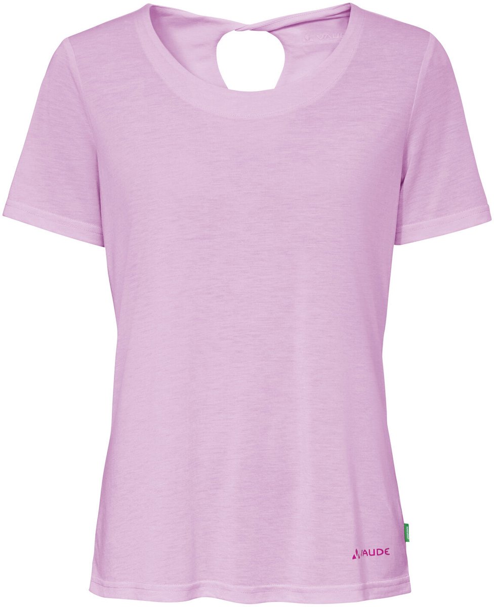 VAUDE Skomer Hiking T-Shirt II Functioneel Shirt Dames Outdoor Sport T-Shirt Regular fit Raspberry