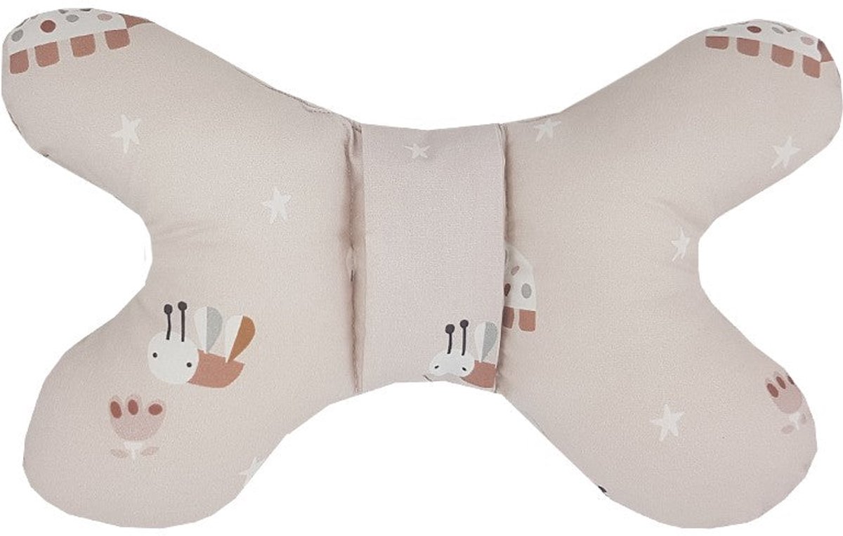 Butterfly-shaped pillow BEES