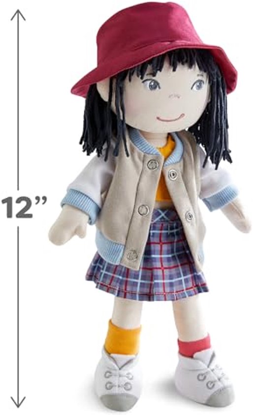 Haba stoffen pop Yuki - 30 cm van Haba — afbeelding 4
