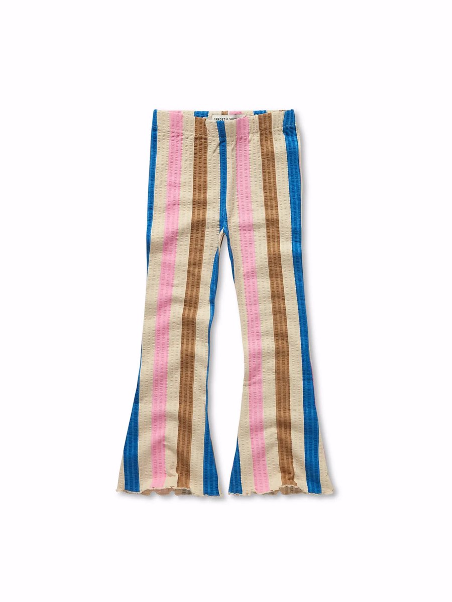 Sproet & Sprout Flared Legging Stripes Broeken Meisjes - Multi - Maat 122