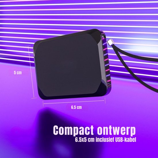 SCH® SSD Externe Harde Schijven - SSD Externe Harde Schijf - Zwart - ‎7cm x 5cm x 1cm van sch — afbeelding 3