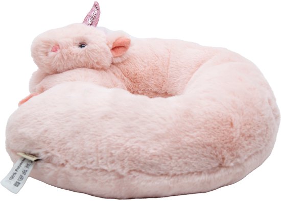 Cute since 1999 - Nekkussen met Knuffel - Eenhoorn Nekkussen Voor Thuis en Onderweg - Nekkussen voor jongens & meisjes - Ultiem Comfort van Merkloos — afbeelding 3