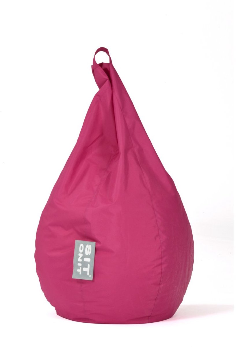 Sit On It Zitzak - Buiten Zitzak - Comfortabel en Duurzaam - Fuchsia - Slijtvast Polyester - Verstelbaar