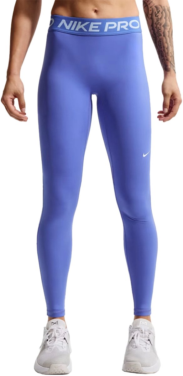 Nike w np df 365 mr tight usm in de kleur . Blauw