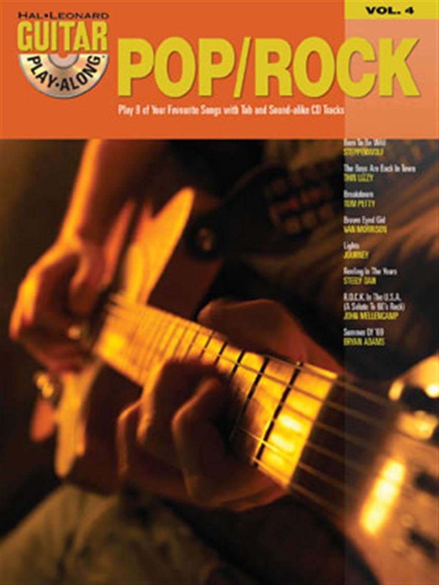 Gitaar Lesboek met CD voor Pop en Rock Nummers