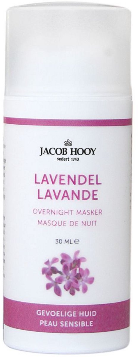 Jacob Hooy Lavendel Overnight Masker (30 ml)