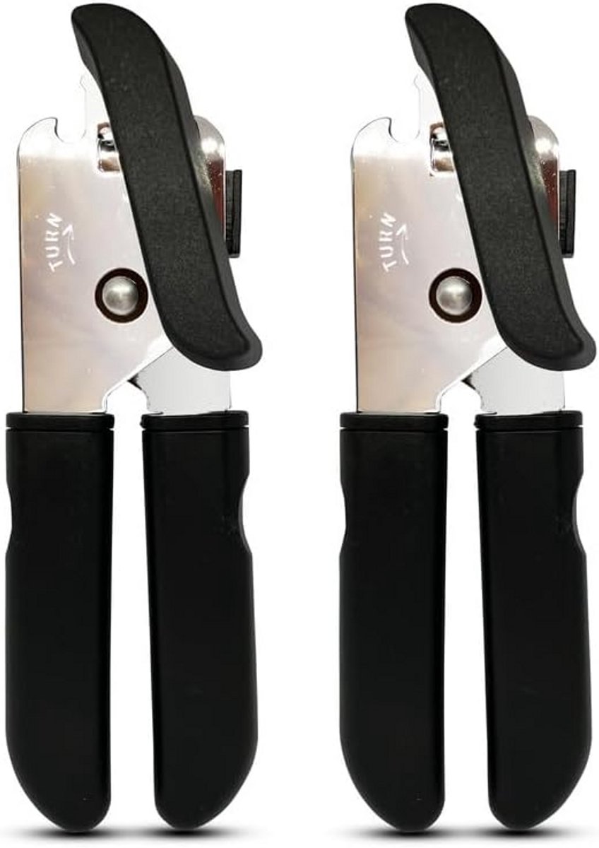 Handmatige blikopener en flesopener set met antislip handvat