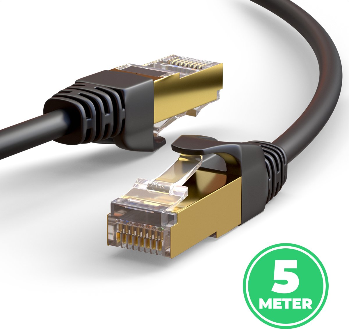 DataPulse Ethernet Kabel Cat 8 – 5M – 40Gbps – S/FTP – RJ45