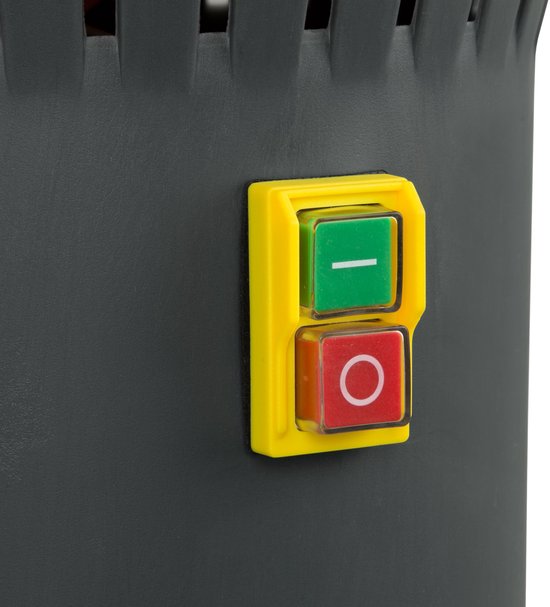 EBERTH Elektrische Graanmolen met Onderstel - 1000W - 6L Trechter - RVS Mes - 5 Zeven - Voermolen van Merkloos — afbeelding 2