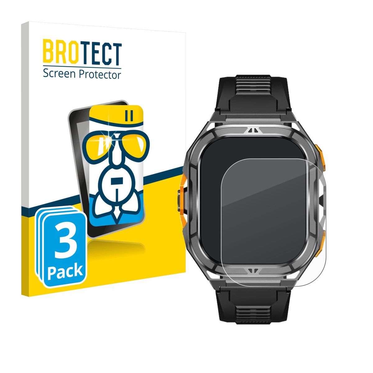 Screenprotector 3 Stuks voor Stahlgear Thor 3.0 Beschermglas transparant