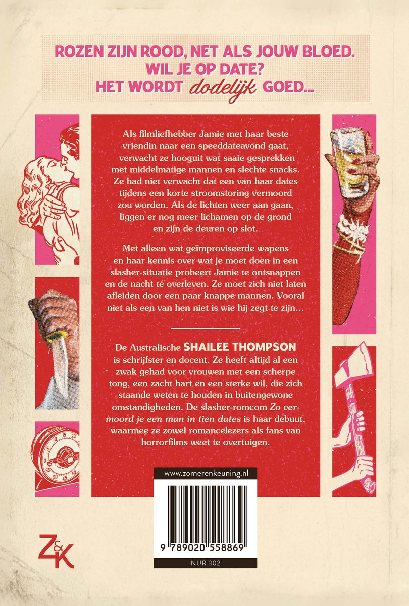 Zo vermoord je een man in tien dates - back cover