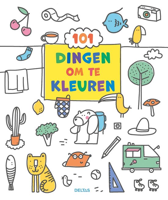 101 dingen om te kleuren - cover