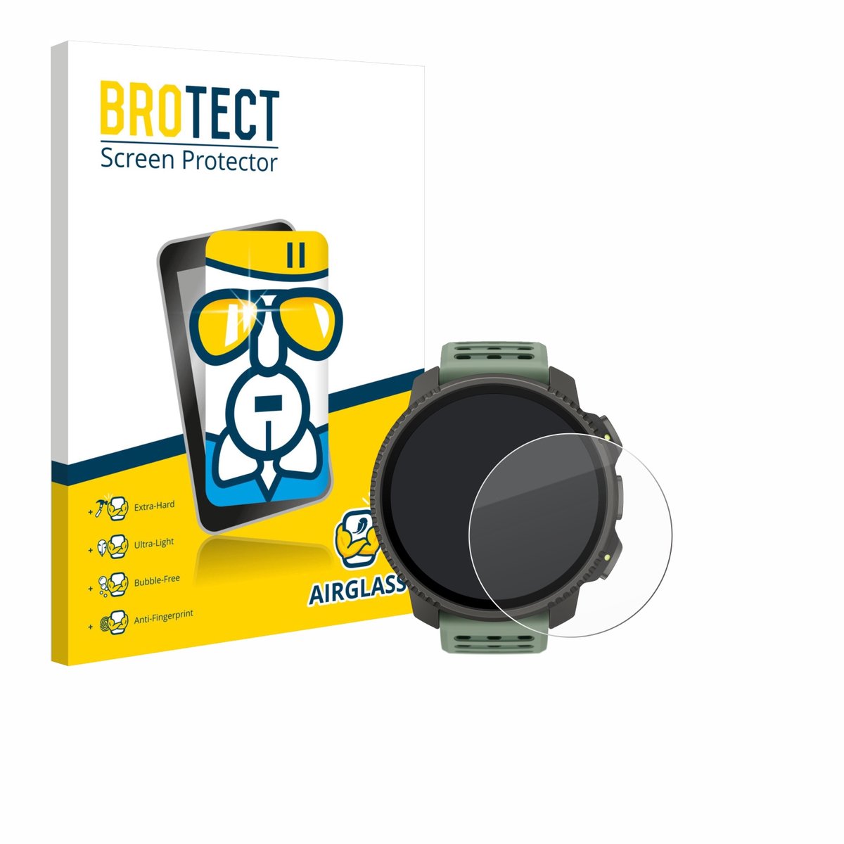 Screenprotector voor Suunto Vertical 2 Beschermglas transparant