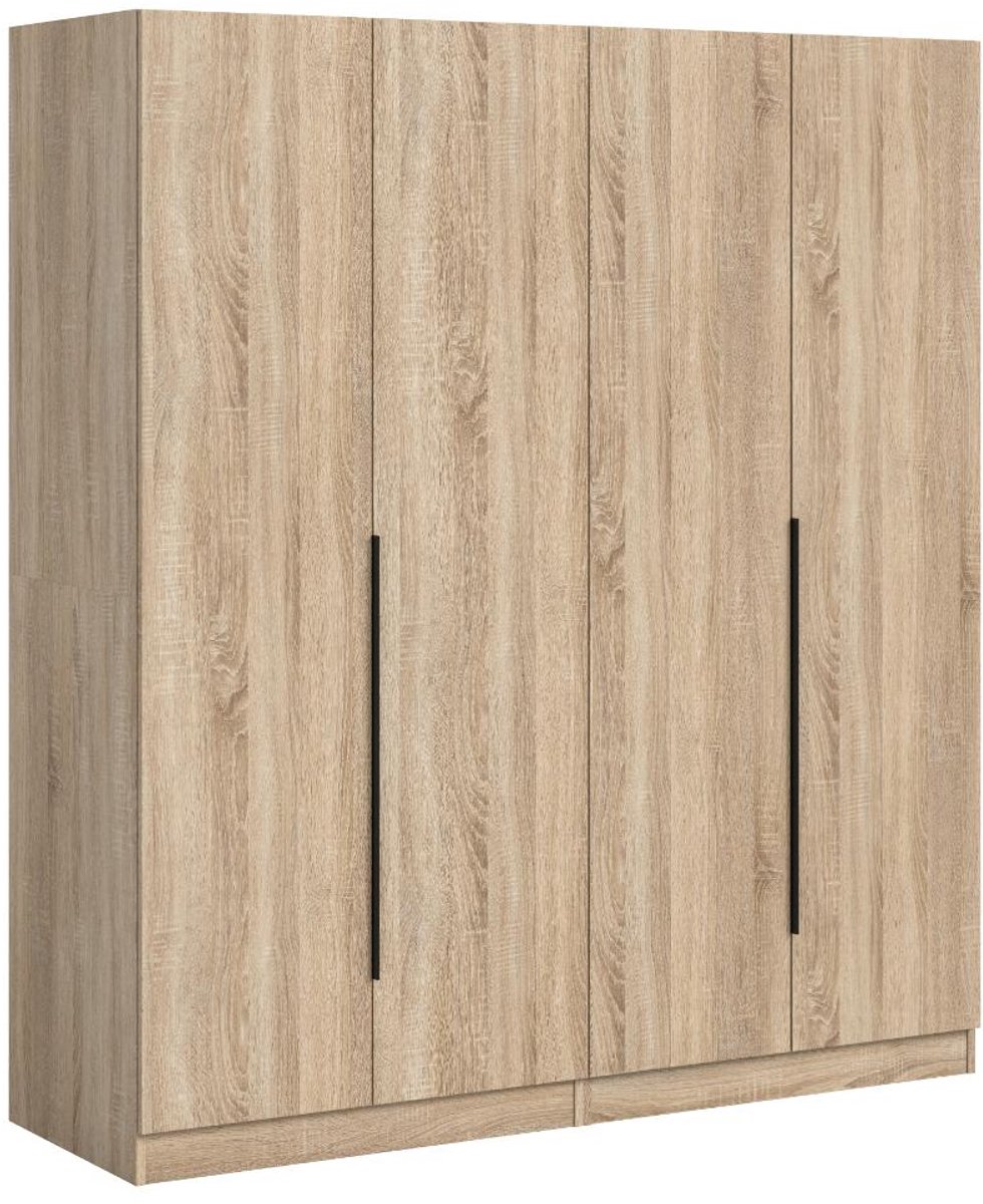 Xonox.Home Kopenhagen kledingkastcombinatie (B/H/D: 160x180x52 cm) in Sonoma-eikenlook