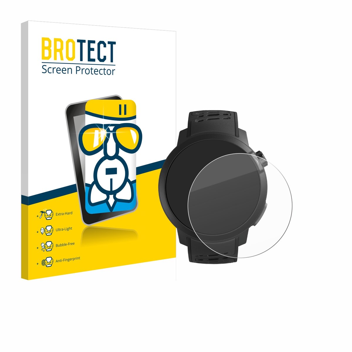 Screenprotector voor Coros Pace Pro Beschermglas transparant