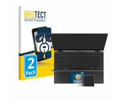 BROTECT - privacy screenprotector voor ASUS ZenBook Flip 14 UX463FA (Touch Trackpad) - Folie Beschermfolie Blauwlichtfilter 2 Stuks