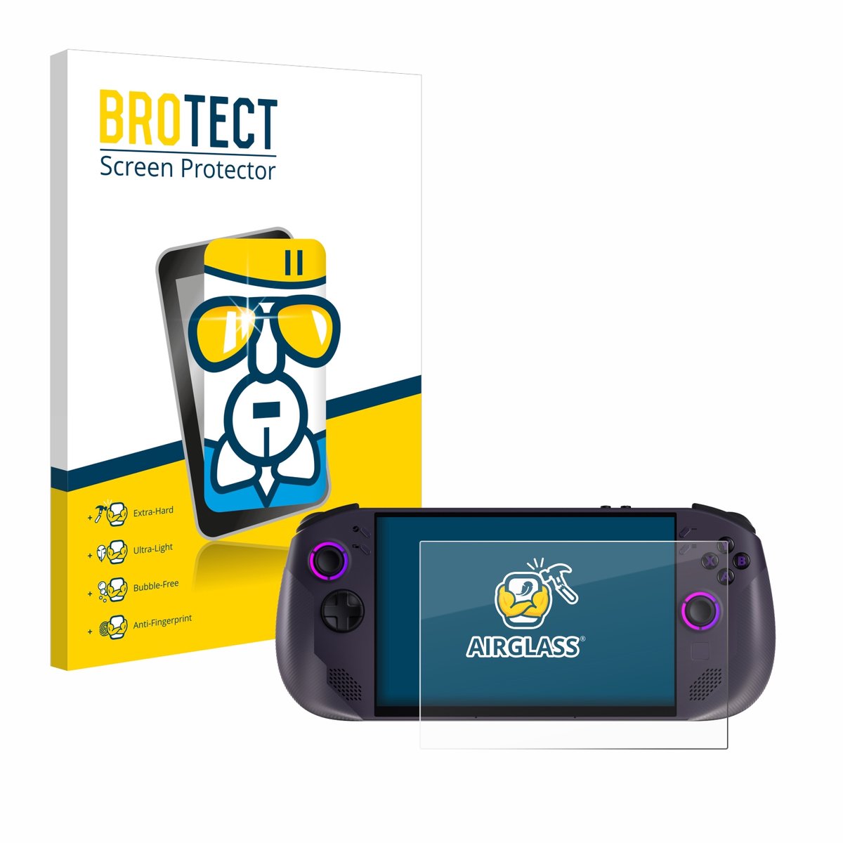 Screenprotector voor Lenovo Legion Go S Beschermglas transparant