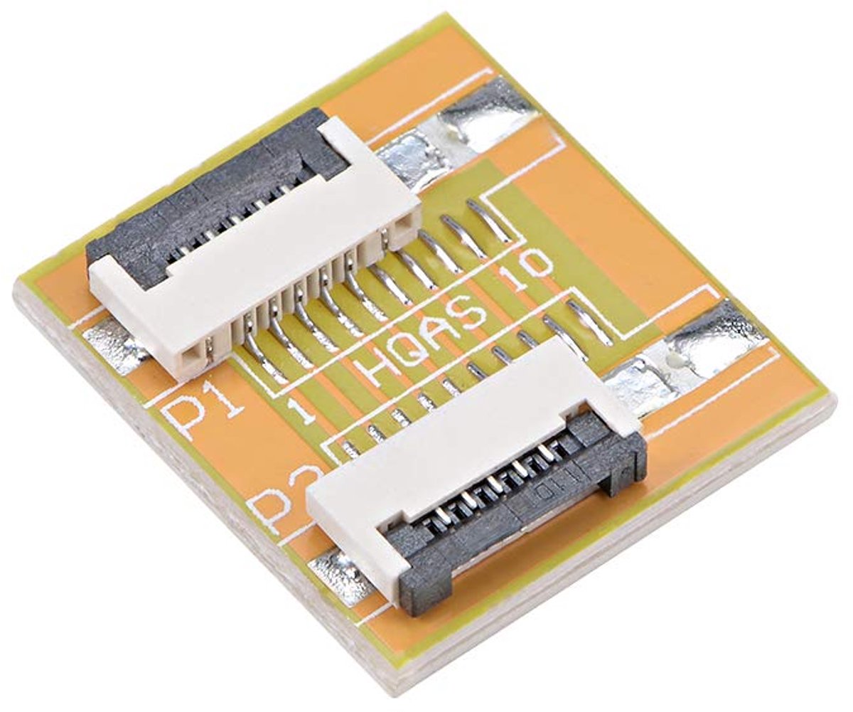 Image of 1,0 mm hoogte 5 pins tot 5-pins expansie-connector gebruiken voor FFC FPC kabel expansie ritssluiting