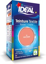 IDEAL Liquid Dye Mini 29 Powder Pink – Vloeibare Textielverf – Zachte Poederroze Tint – Voor Katoen, Linnen, Zijde & Viscose – 40°C – Made in France