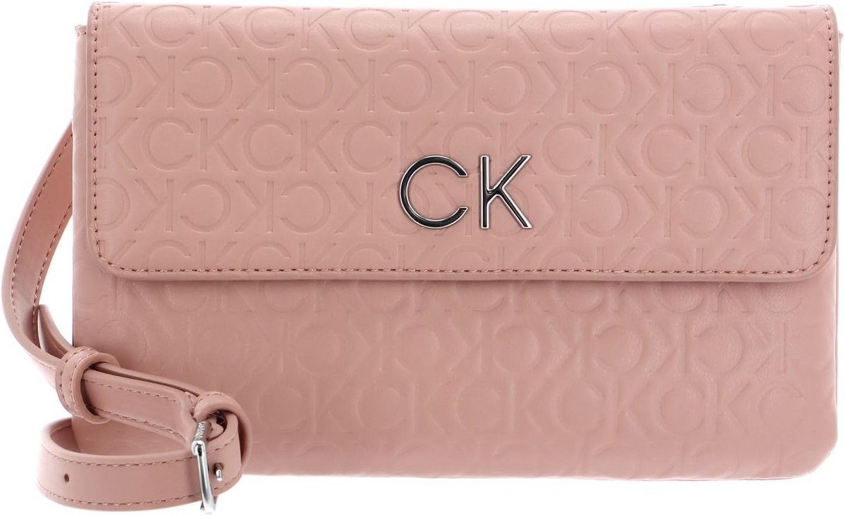 Dubbele Crossbody Tas Dames in Mono Cafe Au Lait Stijlvol