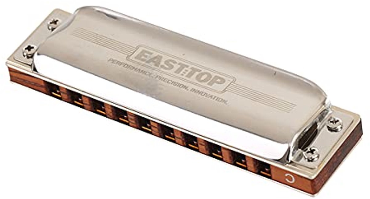 Easttop PRO40 (Gris-Gris) Diatonische mondharmonica - toonsoort C - goede prijs/kwaliteit - houten kam