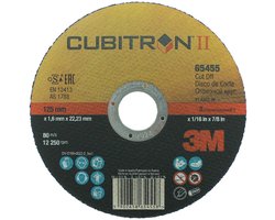 3M 65455 Cubitron II Slijpschijf 125mm x 1,6mm - per stuk