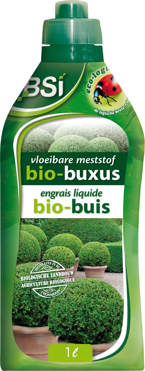 BSI Bio-Buxus Meststof 1l - Voor Buxusplanten