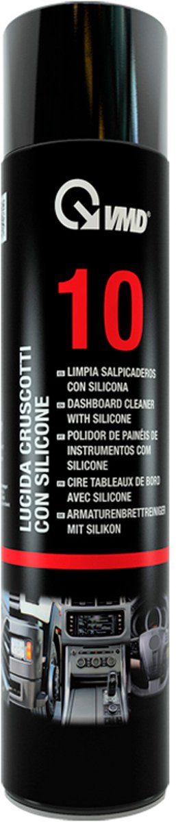 Cockpitspray / Dashboardreiniger met Siliconen 600 ml - Reiniging, Bescherming & Glans voor Kunststof Auto-interieur tegen UV & Stof [17210]