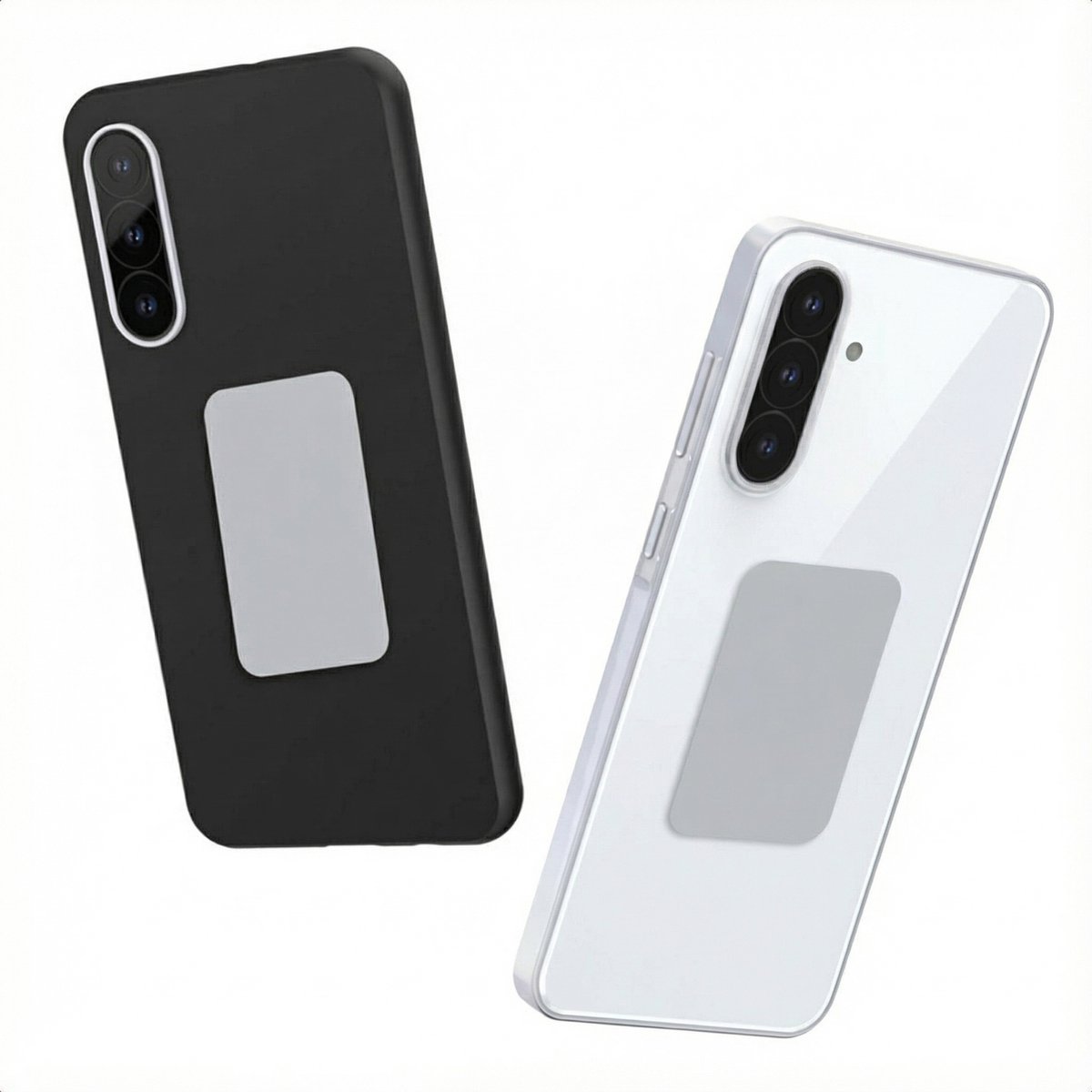 imoshion Magnetisch Plaatje 2-pack voor magnetische houders - Grijs