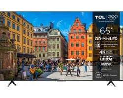 "TCL 65MQLED75K tv 165,1 cm (65"") 4K Ultra HD Smart TV Zwart 1000 cd/m_ - Smart TV"