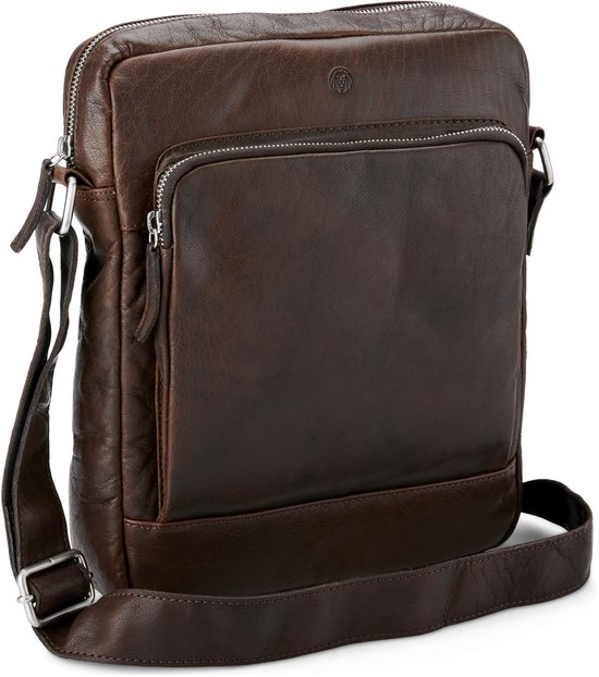 Sac de ville en cuir marron classique Montréal