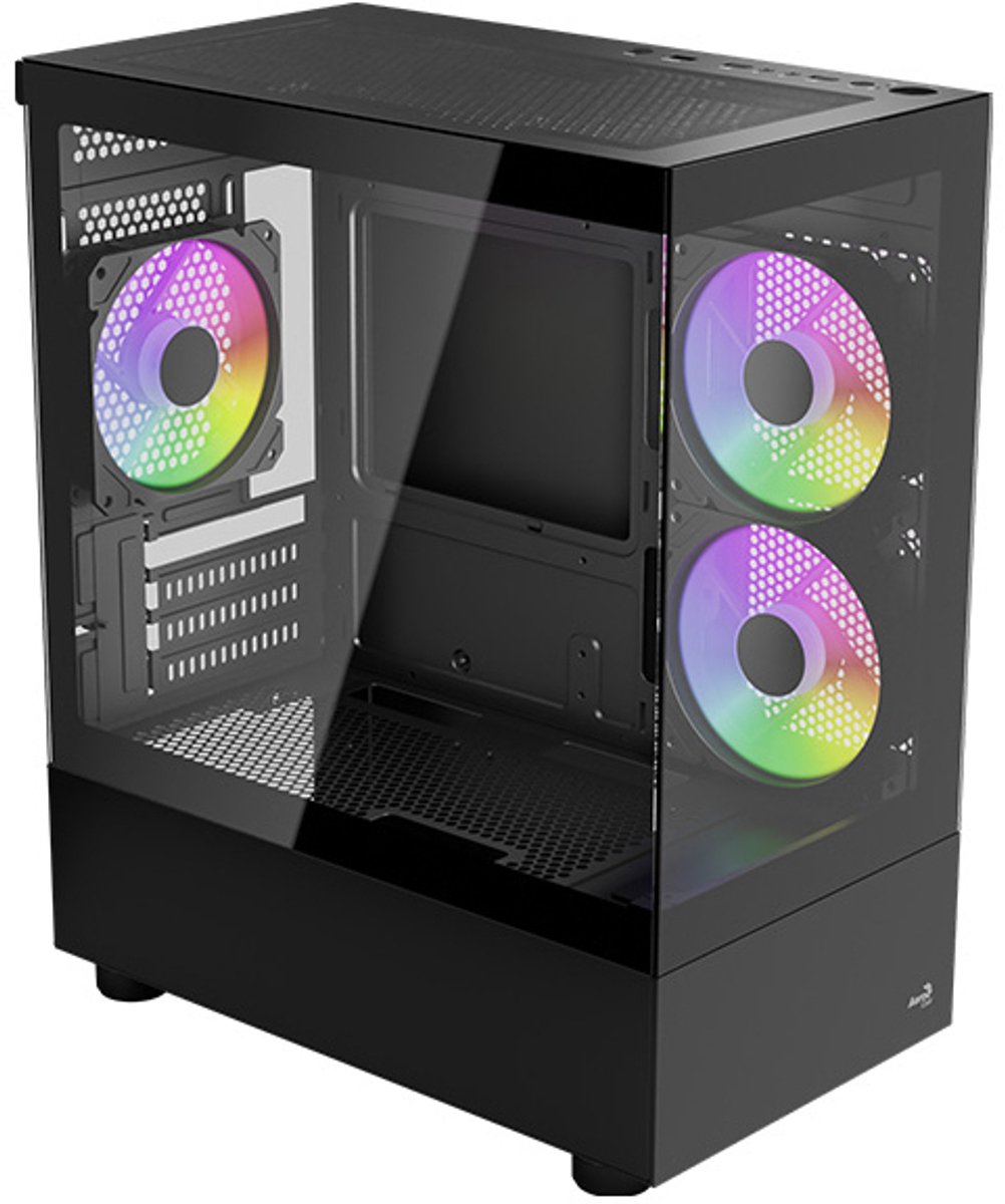 Aerocool Viewport-Mini-BK-v2 Mini Tower Zwart