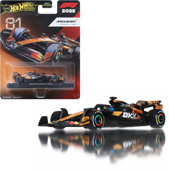 Hot Wheels Premium Formule 1 McLaren Team - Oscar Piastri