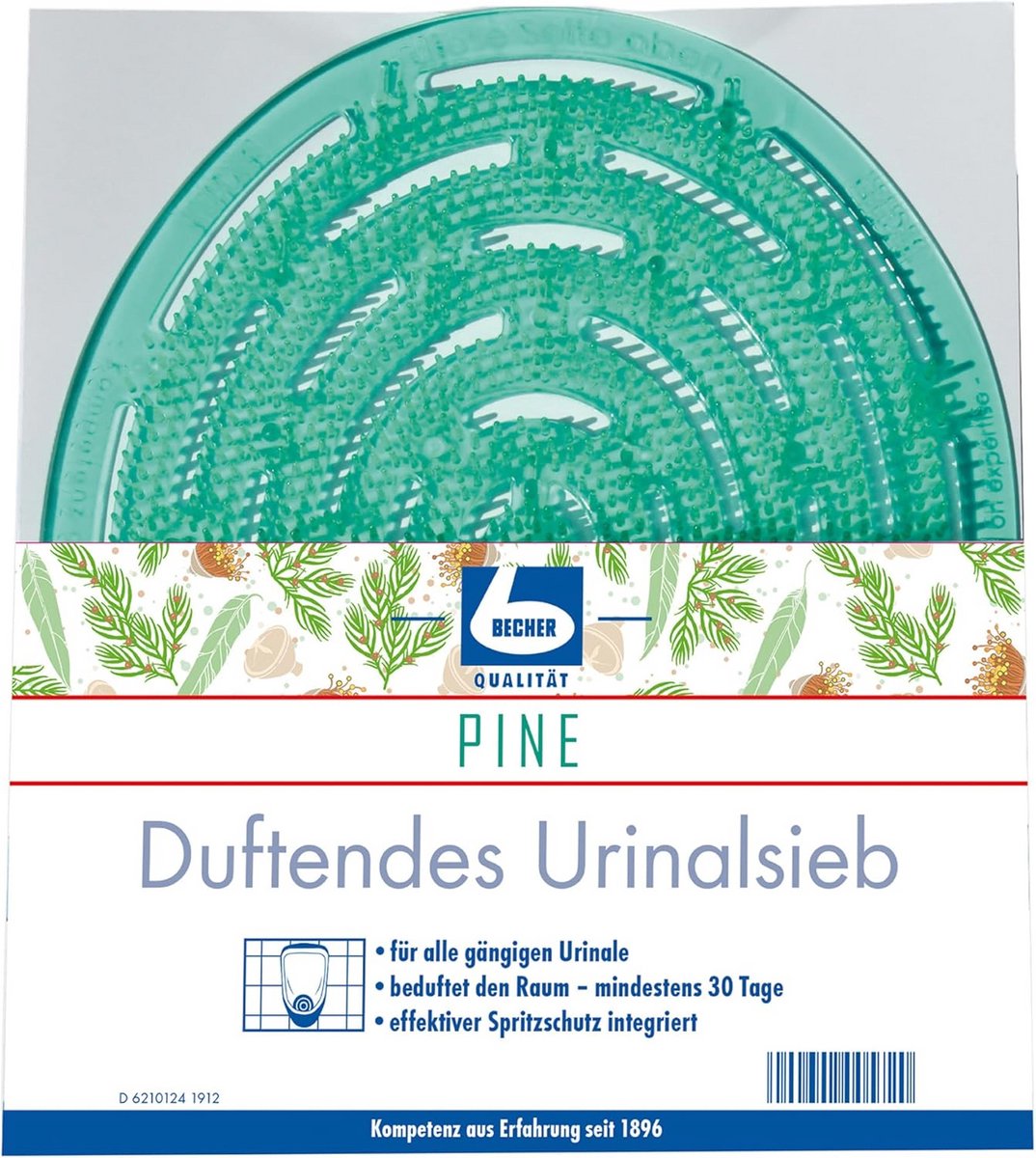 Geurblok Urinoirzeef Groene Den - Universele Pasvorm en Anti-Spatting