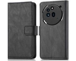 imoshion Hoesje - Geschikt voor Nothing Phone (3a) Pro - Luxe Bookcase - Zwart