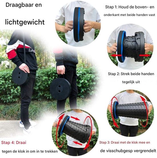 GELLDG Draagbare telescopische kruk - opvouwbaar - geschikt voor kamperen, tuinieren, vissen, wandelen, barbecueën - Verstelbare opklapbare kruk - maximaal draagvermogen 180 kg — afbeelding 3