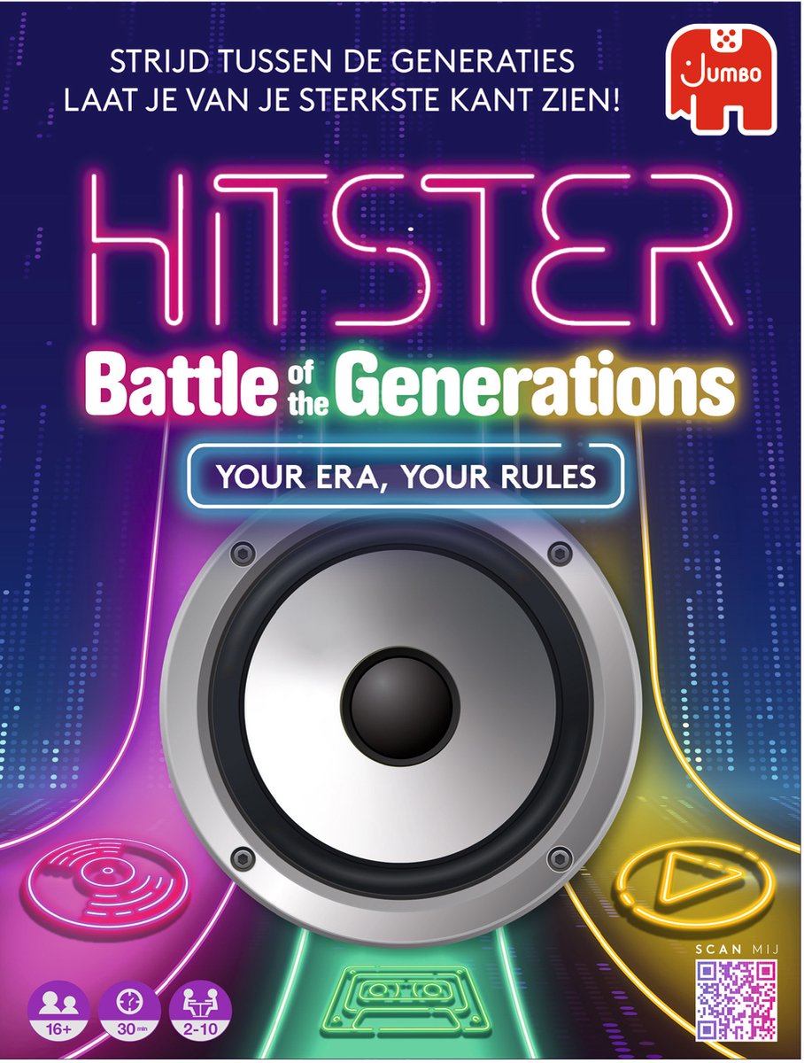 Hitster - Battle of the Generations - Nederlandstalig Partyspel - Actiespel - Muziekspel — afbeelding 6