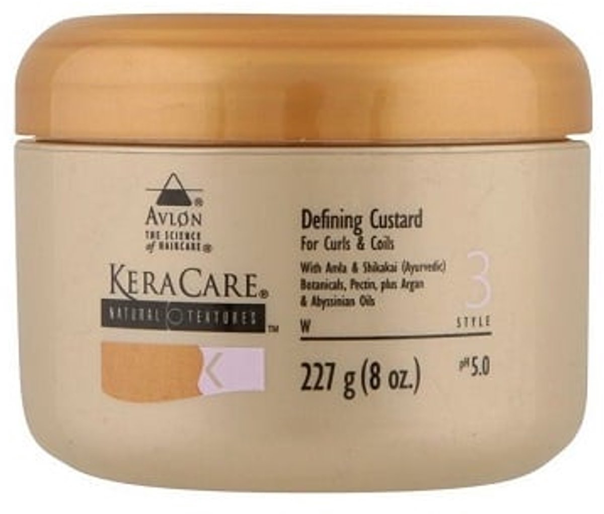 KeraCare - Natural Textures Curl Defining Custard - 227gr.