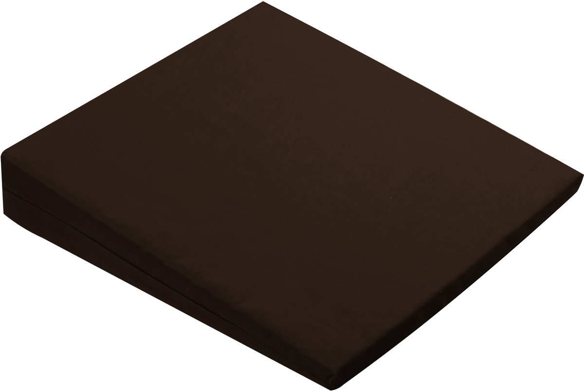 Sundo Wigkussen 37 X 37 x 7/2 cm - Bruin