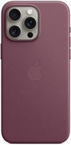 Apple FineWoven Case with MagSafe geschikt voor iPhone 15 Pro Max - Mulberry
